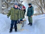 Юные лесоводы нашего округа соорудили "холодильники" для хранения сеянцев